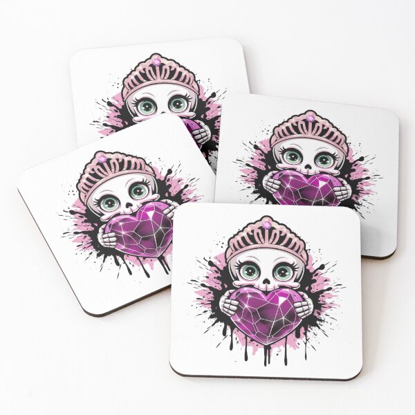 Item preview,  Royal Skull with Gem Heart designed and sold by WeranovDesign.