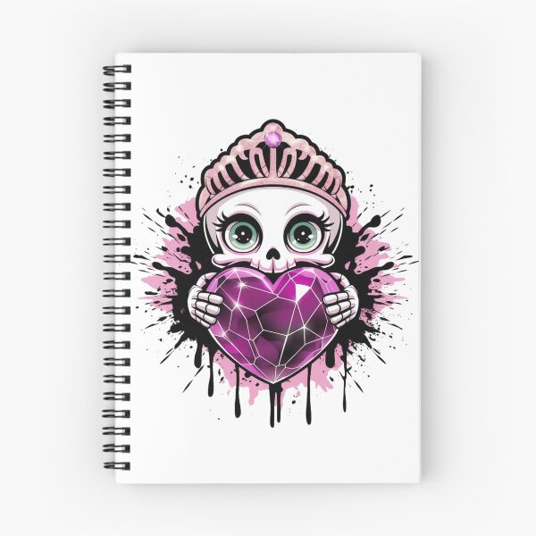 Item preview,  Royal Skull with Gem Heart designed and sold by WeranovDesign.