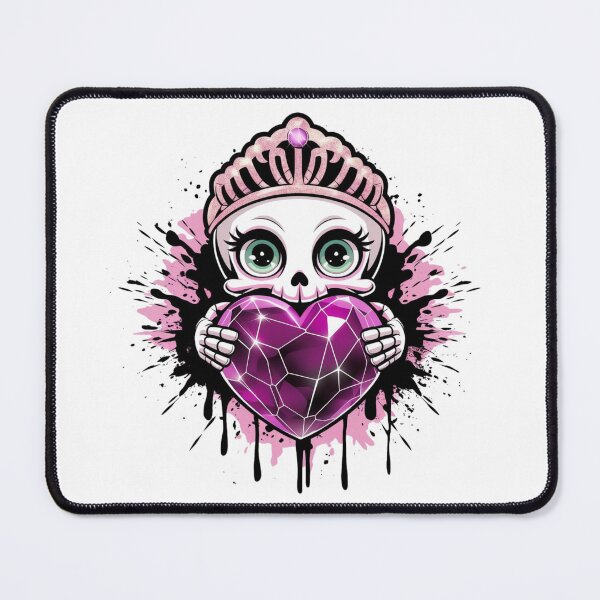 Item preview, Royal Skull with Gem Heart designed and sold by WeranovDesign.