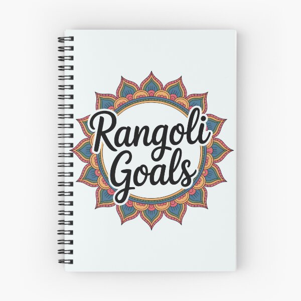 Item preview, Rangoli Goals – Trendy Diwali Festival Design designed and sold by Jollys-ArtShop.