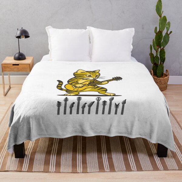 Item preview, Cool Cat Strumming the Guitar - Meow Sical Masterpiece designed and sold by Trendswood.