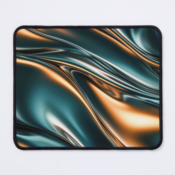 Item preview, Metallic fabric waves designed and sold by anytka.