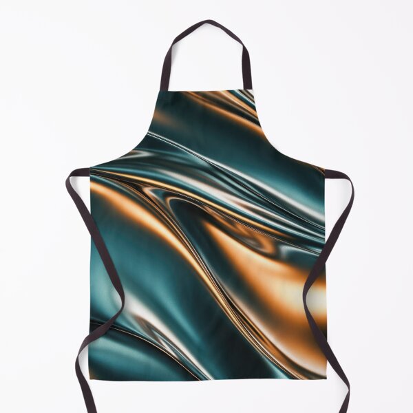Item preview, Metallic fabric waves designed and sold by anytka.