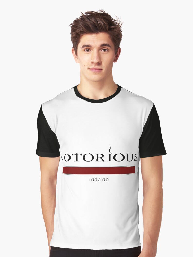 Hitman Notorious Notoriety Meter T Shirt By Santalisapier Redbubble