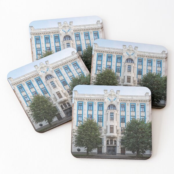 Item preview, A beautiful building in the Art Nouveau style. designed and sold by DanRaizPhoto.
