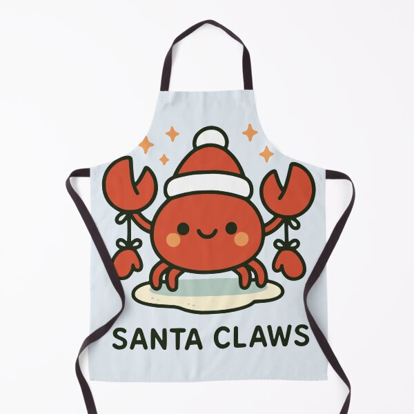 Item preview, Santa Claws the Cheerful Crab designed and sold by PrintSmithArt.