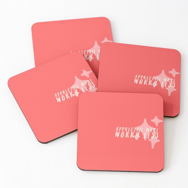 Item preview, Appreciate More, Worry Less – Positive Mindset Notebook designed and sold by silly little things.