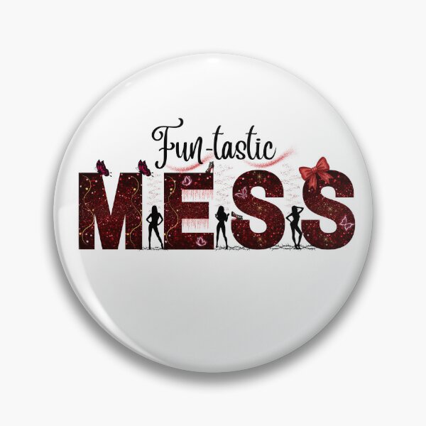 Item preview, Fun-tastic Mess Red – The Bold Mess designed and sold by PixelByHajni.