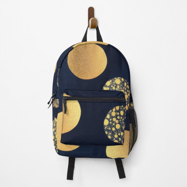 Item preview, Gold polka dots on dark background designed and sold by anytka.