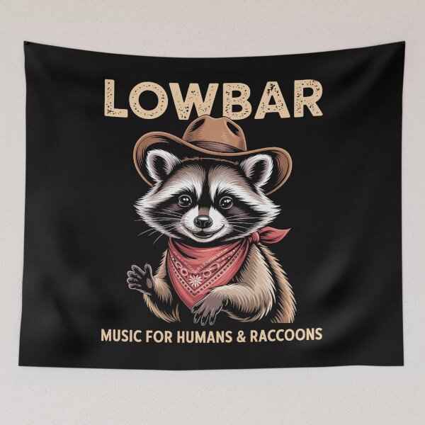 Item preview, Lowbar Fingergun Raccoon  designed and sold by SlogariArt.