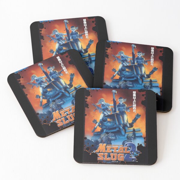 Item preview, Metal Slug 2 Retro Arcade Poster designed and sold by Retr0Tshirts.