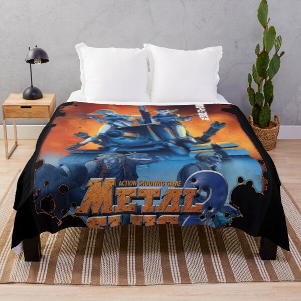 Item preview, Metal Slug 2 Retro Arcade Poster designed and sold by Retr0Tshirts.