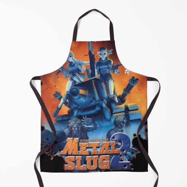 Item preview, Metal Slug 2 Retro Arcade Poster designed and sold by Retr0Tshirts.