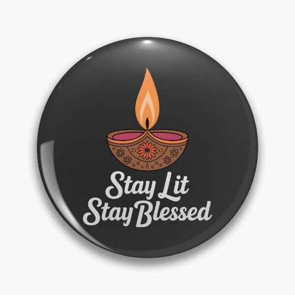 Artikelvorschau, Bleib beleuchtet, bleib gesegnet – Minimales Diwali-Diya-Design entworfen und verkauft von Jollys-ArtShop.