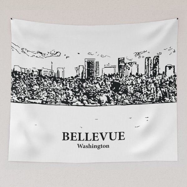 Item preview, Bellevue - Washington designed and sold by Lakeric Cityscapes.