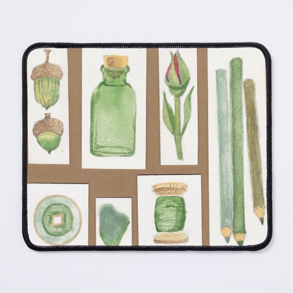 Item preview, Collection of Green Things designed and sold by A_Guy_With_Art_Supplies.