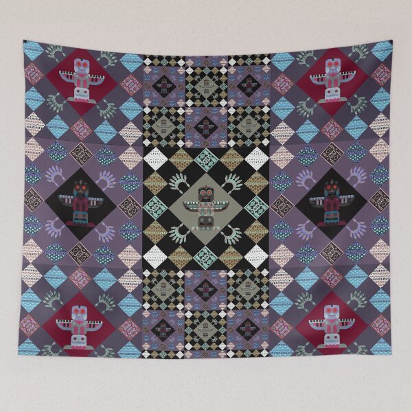 Item preview, Indian patchwork 13 designed and sold by Design4uStudio.