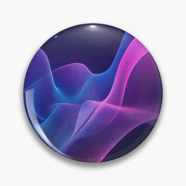 Item preview, Vibrant waves on dark ground designed and sold by anytka.