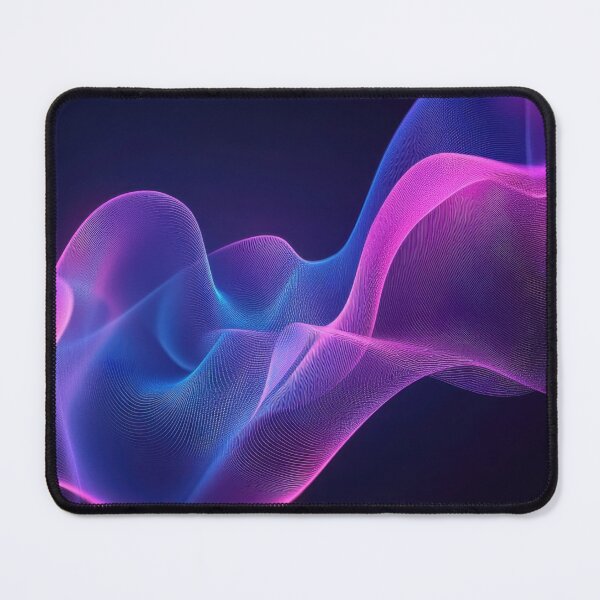 Item preview, Vibrant waves on dark ground designed and sold by anytka.