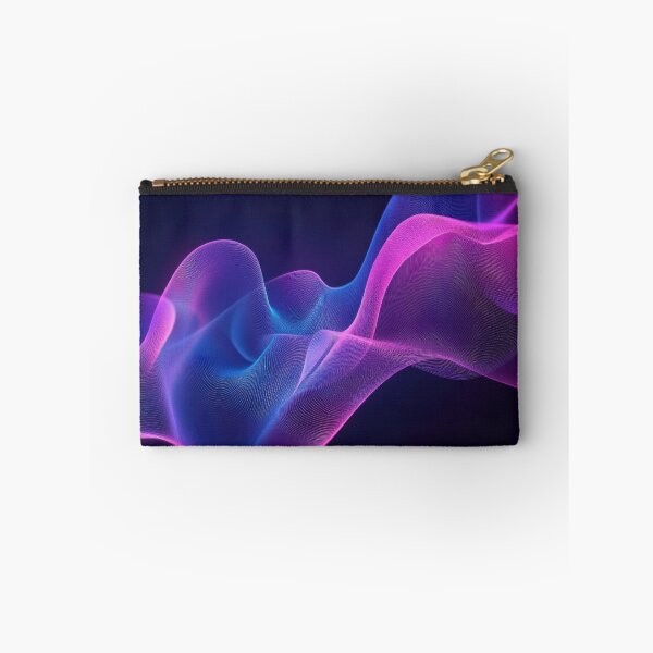 Item preview, Vibrant waves on dark ground designed and sold by anytka.