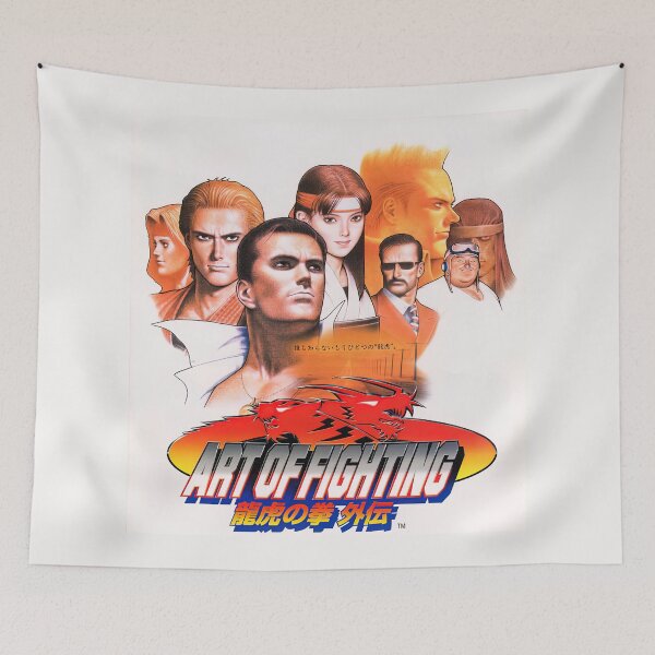 Item preview, Art of Fighting Retro Arcade Design designed and sold by Retr0Tshirts.