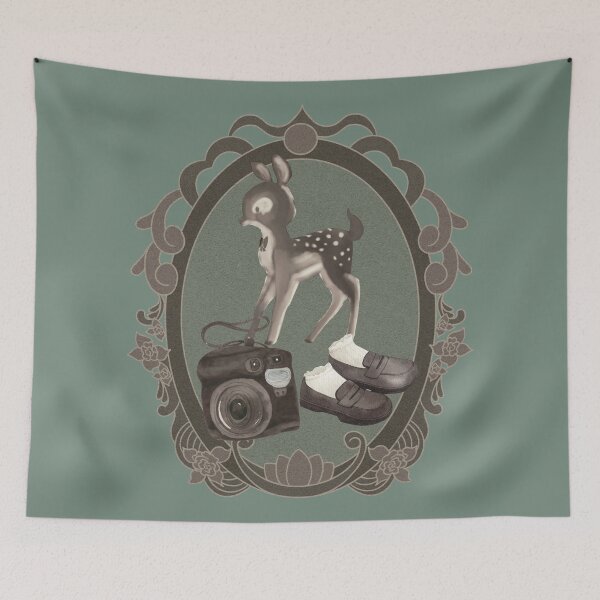 Item preview, Vintage Fawn Academia designed and sold by IREMORHAN.
