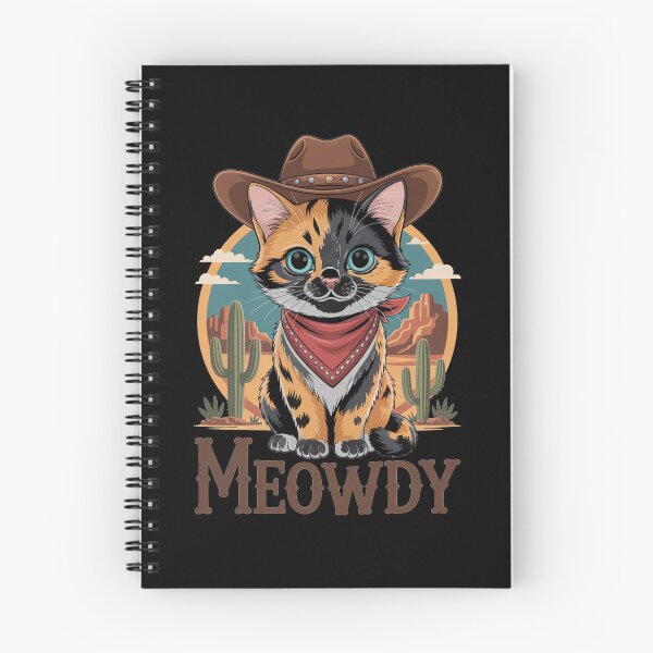 Item preview, Meowdy Cat Howdy Western Cowboy Kitten designed and sold by SlogariArt.