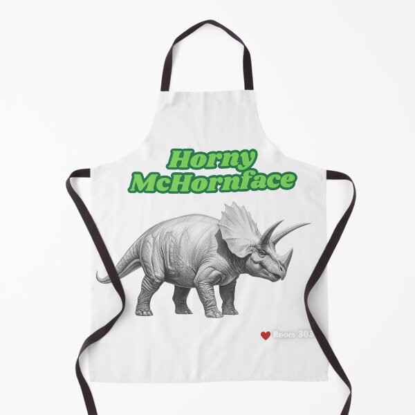 Item preview, Horny McHornface Triceratops Joke designed and sold by Room303Ltd.