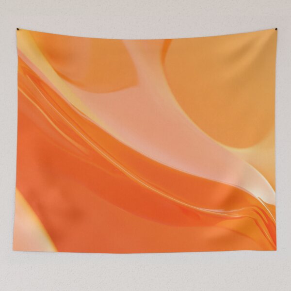 Item preview, Smooth flowing orange liquid designed and sold by anytka.