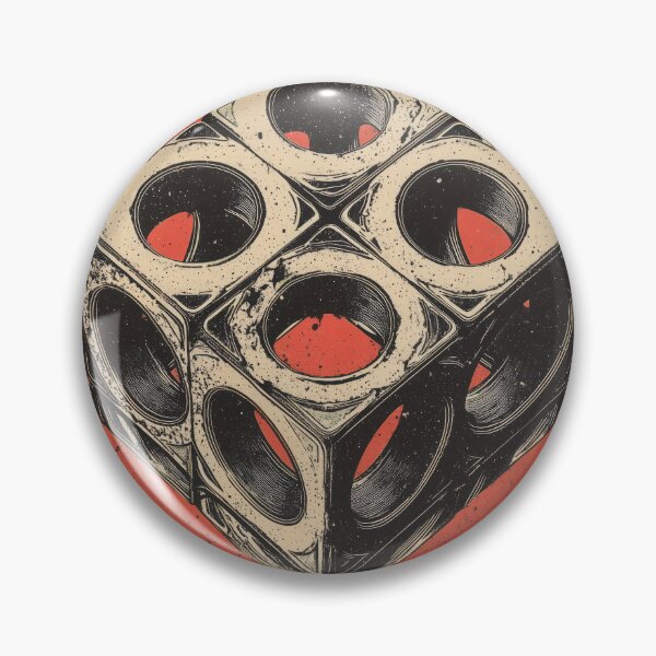 Item preview, 011 Geometric 3D Cube Design designed and sold by nikoart001.