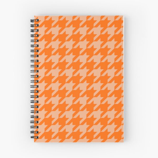 Item preview, Light and Dark Orange Houndstooth Check Pattern Design  designed and sold by PatternTitan.