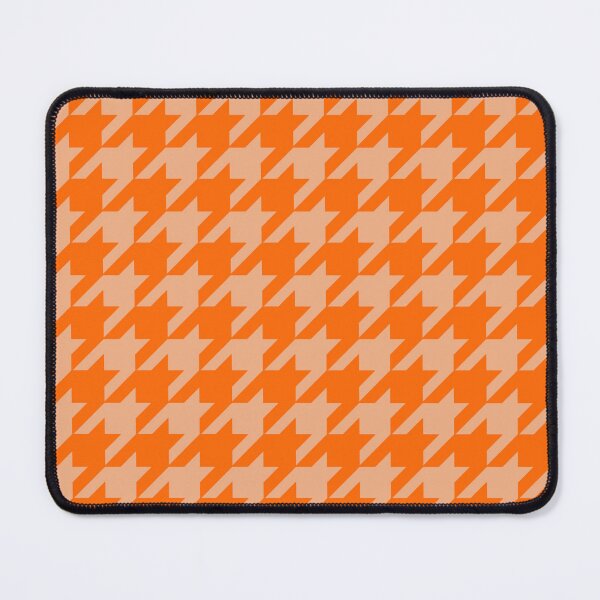 Item preview, Light and Dark Orange Houndstooth Check Pattern Design designed and sold by PatternTitan.