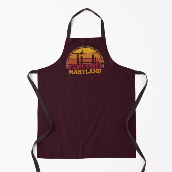 Item preview, White Oak Maryland Sunset Retro Local Pride Logo designed and sold by CRHPOD20.