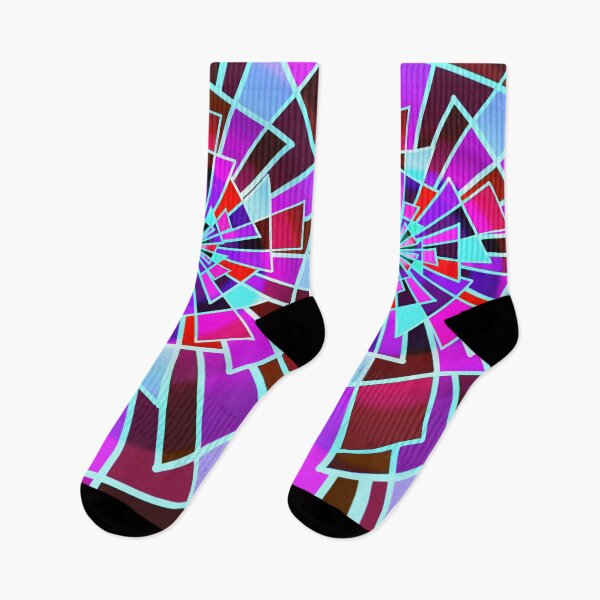 Item preview, Triangulation Violet Retro Style Abstract designed and sold by Lycanth.