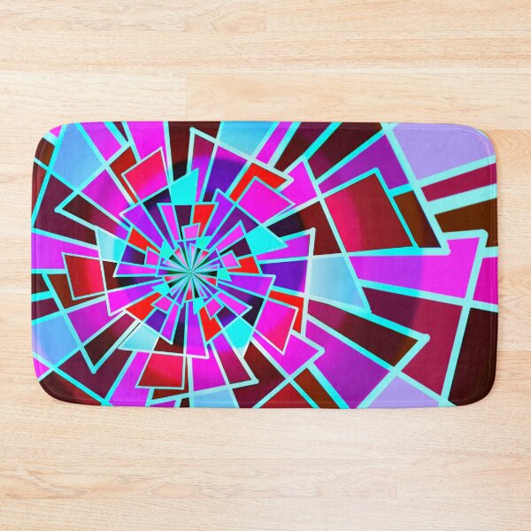 Item preview, Triangulation Violet Retro Style Abstract designed and sold by Lycanth.