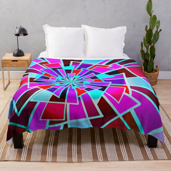 Item preview, Triangulation Violet Retro Style Abstract designed and sold by Lycanth.