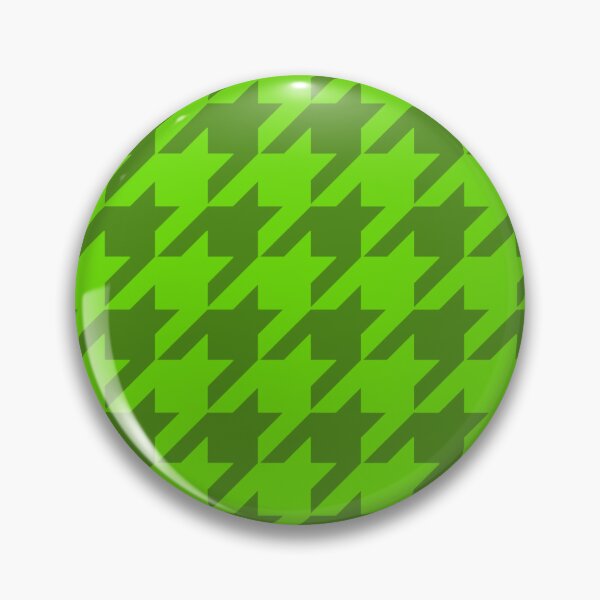 Item preview, Light and Dark Green Houndstooth Check Pattern Design  designed and sold by PatternTitan.