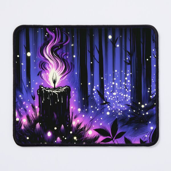 Item preview, Magic Purple Candle, Ai Generated Art designed and sold by ACC .