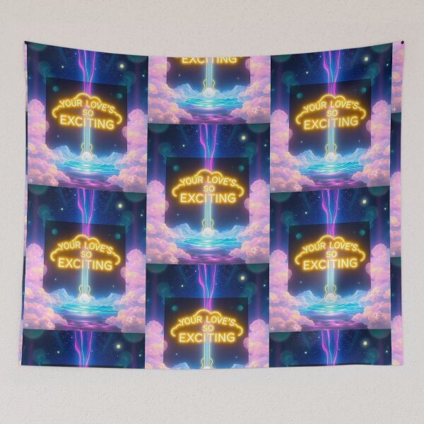 Item preview,  Your Love's So Exciting Music Album Cover T-Shirt Design designed and sold by TshirtTown77.