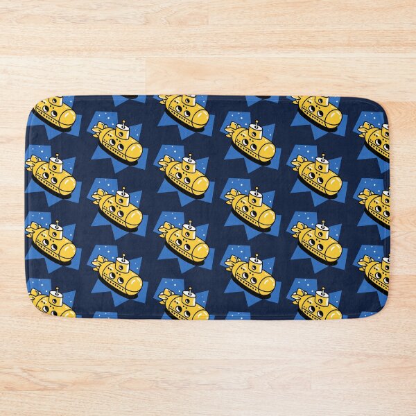 Item preview, Cute Yellow Submarine Cartoon Illustration designed and sold by WestIndigo.