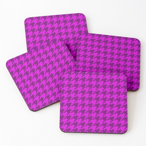 Item preview, Light and Dark Purple Houndstooth Check Pattern Design  designed and sold by PatternTitan.