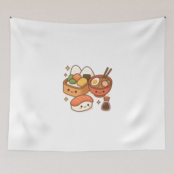 Item preview, Kawaii Japanese Food | Cute Sushi, Ramen & Bento Box Anime Design designed and sold by OsasChild.