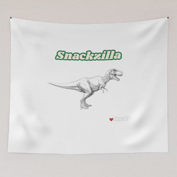 Item preview, Snackzilla T-Rex Joke designed and sold by Room303Ltd.