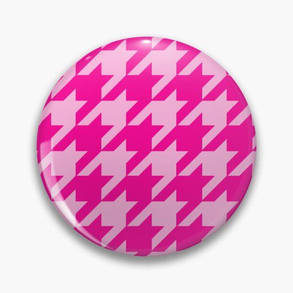 Item preview, Light and Dark Pink Houndstooth Check Pattern Design  designed and sold by PatternTitan.
