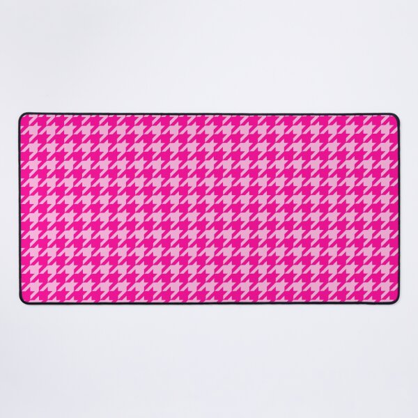 Item preview, Light and Dark Pink Houndstooth Check Pattern Design designed and sold by PatternTitan.
