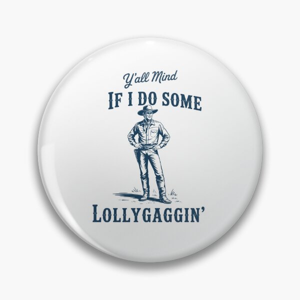 Item preview, Y'All Mind If I Do Some Lollygagging Cowboy Frog designed and sold by SlogariArt.
