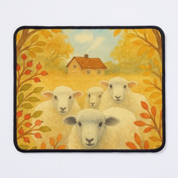 Item preview, Fluffy autumn Friends  designed and sold by Taika Tori Art .