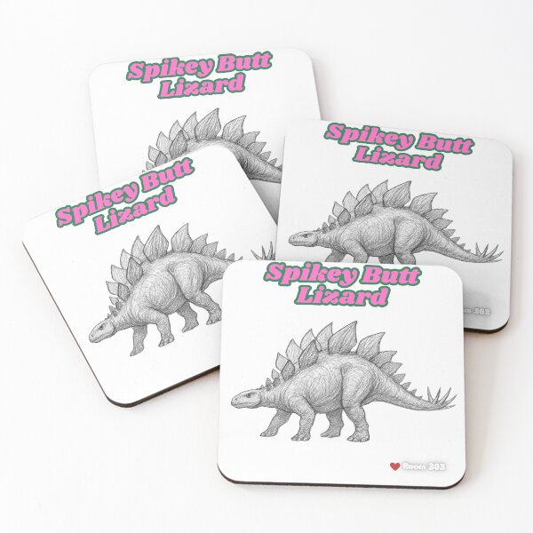 Item preview, Spikey Butt Lizard Stegosaurus Joke designed and sold by Room303Ltd.