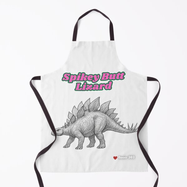 Item preview, Spikey Butt Lizard Stegosaurus Joke designed and sold by Room303Ltd.