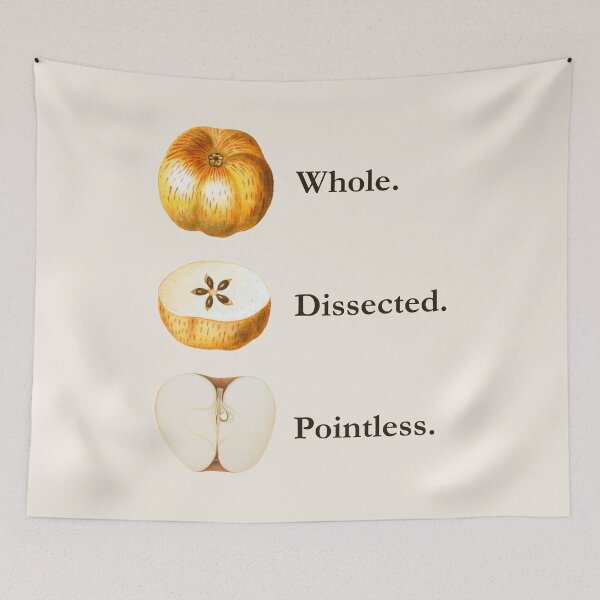 Item preview, Whole Dissected Pointless Vintage Botanical Apple designed and sold by buglevel.